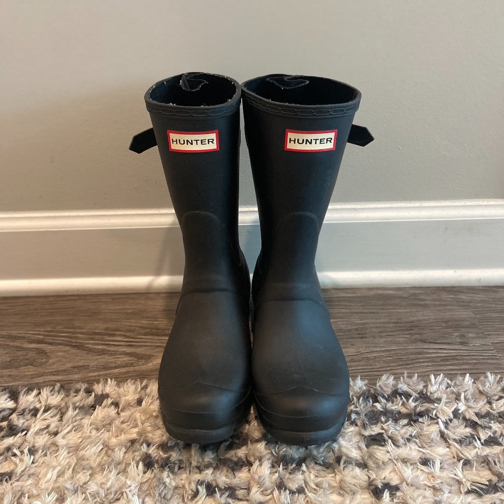 Black Hunter Rubber Rain Boots